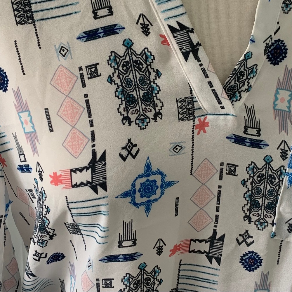 Tribal Patterned Tunic - image 2